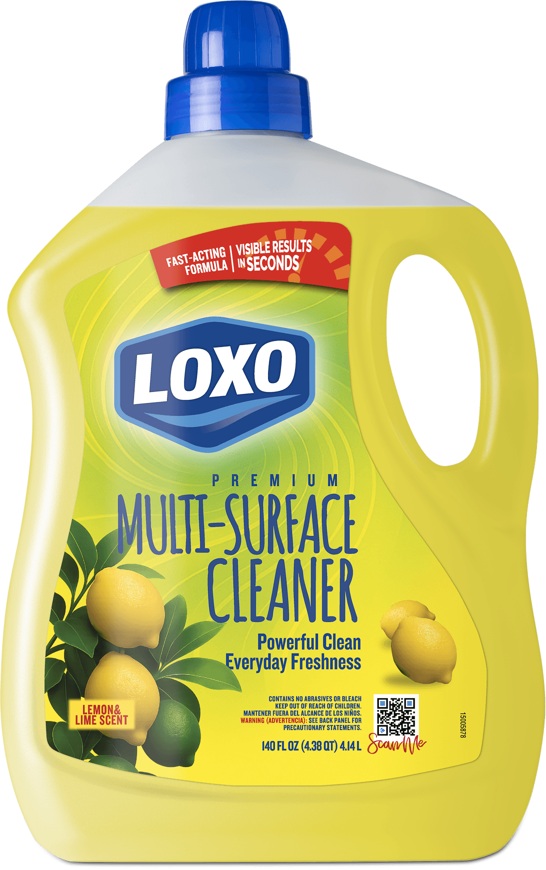 LOXO Lemon & Lime Multi-Surface Liquid Cleaner 140 FL OZ